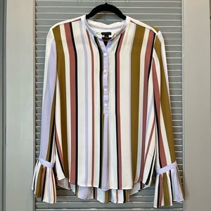 Ann Taylor blouse with fun sleeve